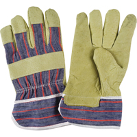 Abrasion-Resistant Comfort Fitters Glove, Large, Grain Pigskin Palm, Cotton Inner Lining Superchem Industries
