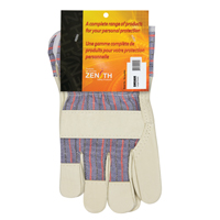 Abrasion-Resistant Comfort Fitters Glove, Large, Grain Pigskin Palm, Cotton Inner Lining Superchem Industries