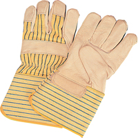 Gants d'ajusteur &agrave; paume s&egrave;che d'usage standard, Grand, Paume en Cuir fleur de vache, Doublure en Coton Superchem Industries