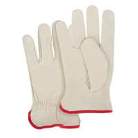 Gants pour conducteurs &agrave; ajustement serr&eacute;, Petit, Paume en Cuir fleur de vache Superchem Industries