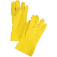 Gants ChemStop, Taille Petit/7, 12" lo, Latex, Doublure en Ouat&eacute;e, 16 mils Superchem Industries
