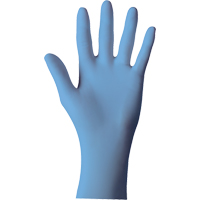 N-Dex&reg; 6005PF Gloves, Medium, Nitrile, 4-mil, Powder-Free, Blue Superchem Industries