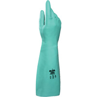 Ultranil 480 Z-Pattern Grip Gloves, Size Small/7, 18" L, Nitrile, 22-mil Superchem Industries
