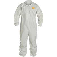 ProShield&reg; 60 Coveralls, Small, White, Microporous Superchem Industries