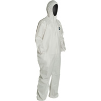 ProShield&reg; 60 Coveralls, Small, White, Microporous Superchem Industries