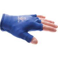 Anti-Impact Fingerless Right-Hand Glove Liner, 6/X-Small, Synthetic Palm, Slip-On Cuff Superchem Industries