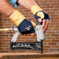 Premium Impact & Repetitive Strain Protective Right-Hand Glove, Size X-Small, Grain Leather Palm Superchem Industries