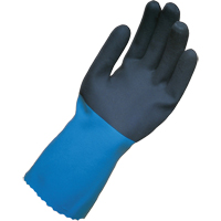 StanZoil NL34 Gloves, Size 6/Small, 12" L, Neoprene, Cotton Inner Lining, 25-mil Superchem Industries