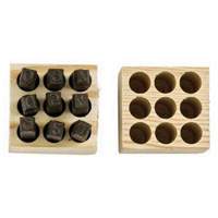 Number Steel Stamp Punch Set, # 4/6/3/2/1/8/9/7/5, 1/4" Superchem Industries