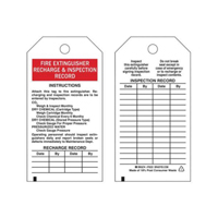 &eacute;tiquettes de rapport d'inspection, Polyester, 3" la x 5-3/4" h, Anglais Superchem Industries