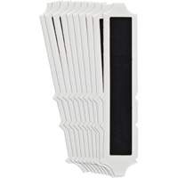 Quick-Align&reg;Individual Gothic Number and Letter Labels, I, 4" H, Black Superchem Industries
