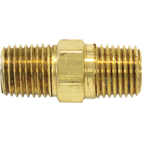 Male Hex Nipple, Brass Superchem Industries