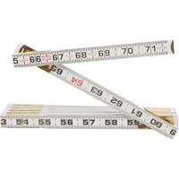 Red End&reg; Two Way&reg; Rule, 6' L, Wood, 1/16" Graduations Superchem Industries