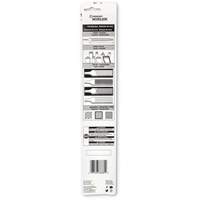 Lime d'affûtage, Plat, 8", Simple/double Superchem Industries