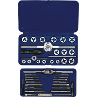 Hanson&reg; Fractional Tap & Hex Die Set, 41 Pieces Superchem Industries