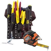 Electricians Tool Set, Leather, White Superchem Industries