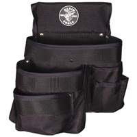 PowerLine Series 9-Pocket Tool Pouch, 1000 Denier Cordura&reg;, Black Superchem Industries