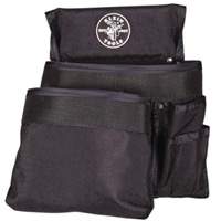 PowerLine Series 8-Pocket Tool Pouch, 1000 Denier Cordura&reg;, Black Superchem Industries