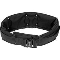 Ceinture &agrave; outils coussin&eacute;e, 1000 Denier Cordura&reg;, Noir Superchem Industries