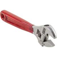 Adjustable Wrench, 4-1/2" L, 1/2" Max Width, Chrome/Polished Superchem Industries