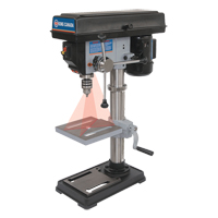 Drill Presses With Laser, 10", 1/2" Chuck, 3050 RPM Superchem Industries