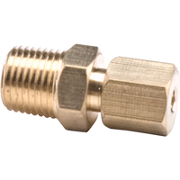 Raccords de compression - Tube &agrave; tuyau m&acirc;le, 3/16" x 1/8" Superchem Industries