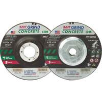 C24N Concrete Grinding Wheel, 9" x 1/4", 7/8" Arbor, Aluminum Oxide, Type 27 Superchem Industries