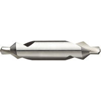 Combined Drill & Countersink, #2, 0.0781" Small Diameter, 3/16" Large Diameter, High Speed Steel Superchem Industries