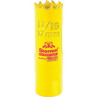 Bi-Metal Holesaw - 11/16", 11/16", 1-5/8" Depth of Cut, Bi-Metal Superchem Industries