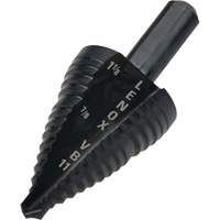 Foret &eacute;tag&eacute; no 11, 7/8" - 1-1/8", Incr&eacute;ments de 1/4", Acier rapide Superchem Industries