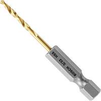 Impact Tough Drill Bit, High Speed Steel, 3/4" Flute, 118° Point Superchem Industries
