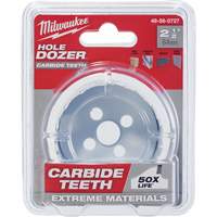 Hole Dozer Hole Saw, 2-1/2", 1-5/8" Depth of Cut, Carbide Superchem Industries