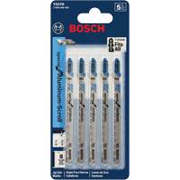 Lames de scie sauteuse, Acier rapide, Tige en T, 4" lo, 8 dents par pouce Superchem Industries
