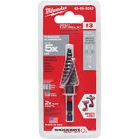 Foret &eacute;tag&eacute; #3 Shockwave Impact Duty, 3/16" - 3/4", Incr&eacute;ments de 1/16", Titane Superchem Industries