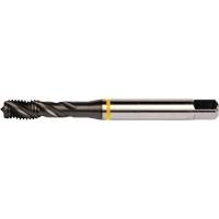 Taraud &agrave; goujures h&eacute;licoidales Yellow Shark, Acier rapide au cobalt, Filet de 1/4"-20, 3,15" l Superchem Industries