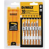 Jeu de lames de scie sauteuse &agrave; queue en U avec &eacute;tui Superchem Industries