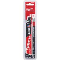 Lame de scie alternative Sawzall Torch, Carbure, 7 Dents par pouce, 6" lo x 2" la Superchem Industries