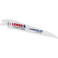 Reciprocating Wood Saw Blade, Bi-Metal, 6 TPI, 6" L x 3/4" W Superchem Industries