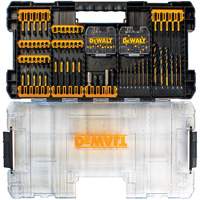 FlexTorq&reg; Drill & Driver Bit TSTAK&reg; Set, 100 Pcs., Hex/Phillips/Slotted/Square/Torx&reg; Superchem Industries