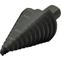 Multi-Hole Step Bit, 3/16"/4.8 mm - 7/8"/#4/22.2 mm  Superchem Industries