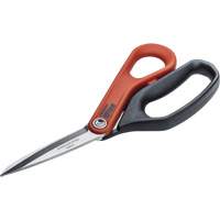 Cisaille tout usage en acier inoxydable pour ouvrier professionnel, 8-1/2", Poign&eacute;e Anneaux Superchem Industries