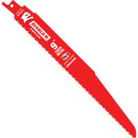 Reciprocating Blade for Thick Metal/Demolition, Bi-Metal, 8-10 TPI, 9" L Superchem Industries
