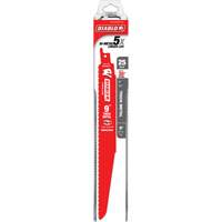 Reciprocating Blade for Thick Metal/Demolition, Bi-Metal, 8-10 TPI, 9" L Superchem Industries