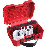 Hole Dozer Carbide Teeth Hole Saw Kit, 9 Pieces Superchem Industries