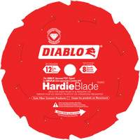 HardieBlade Cutting Saw Blade, 12", 8 Teeth, Fibre Cement Use Superchem Industries