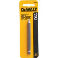 Embout pour outil motoris&eacute;, Carr&eacute;e, Embout #2, Prise 3-1/2", Longueur 3-3/5" Superchem Industries