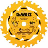 Lame de scie circulaire &agrave; charpente, 6-1/2", 18 dents, Pour Bois Superchem Industries