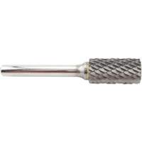 Cylinder Shape Carbide Shipyard Bur, SA-5, 1/2" Dia., 1/4" Shank, 1" Depth of Cut Superchem Industries