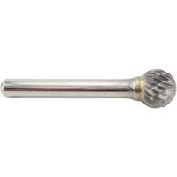 Ball Shape Carbide Shipyard Bur, SD-5, 1/2" Dia., 1/4" Shank, 7/16" Depth of Cut Superchem Industries