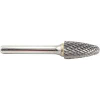 Tree Shape Radius End Carbide Shipyard Bur, SF-5, 1/2" Dia., 1" Depth of Cut Superchem Industries